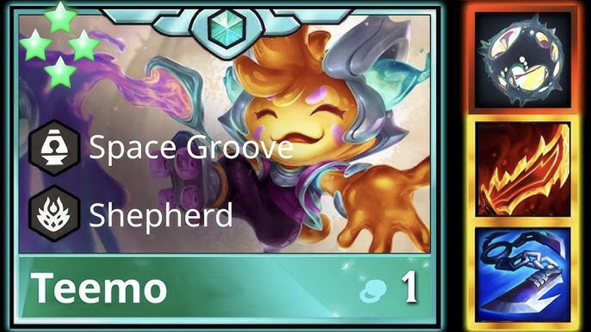 ĐTCL mùa 17: Đội hình Teemo Tiên Phong siêu mạnh trong tầm giá 1 tiền