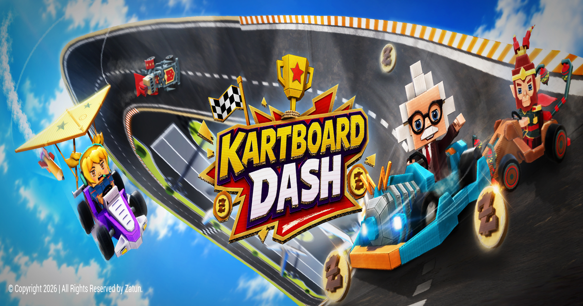 kartboard_dash_1200x630-1 Kartboard Dash – Game đua xe kart độc đáo sắp tăng tốc trên Android và iOS