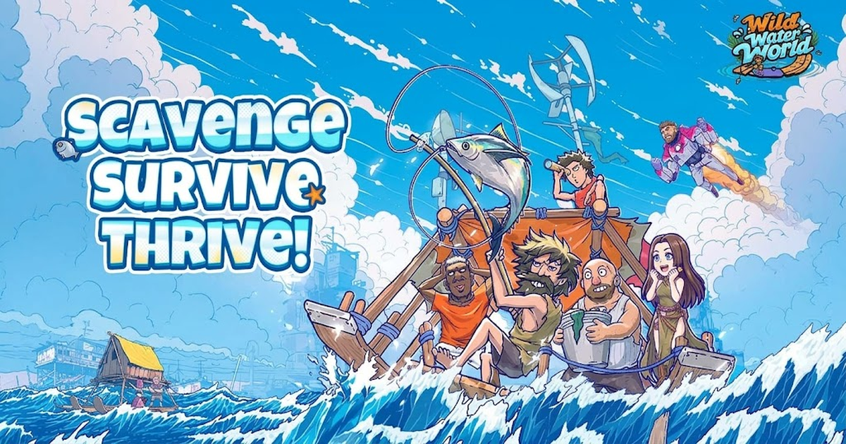 Wild Water World – Game sinh tồn hậu tận thế giữa đại dương rộng lớn