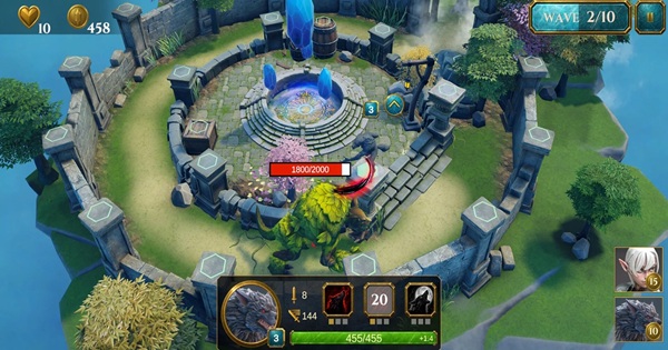Temple Siege TD – Nghệ thuật thủ thành hack não game thủ